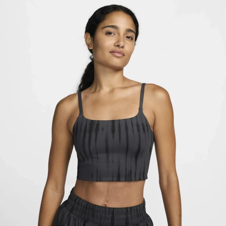 Women's One Light-Support Longline Printed Sports Bra Sports Bras