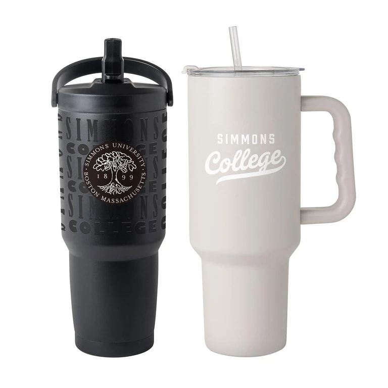 Simmons Falcons Stainless Steel Tumbler Set