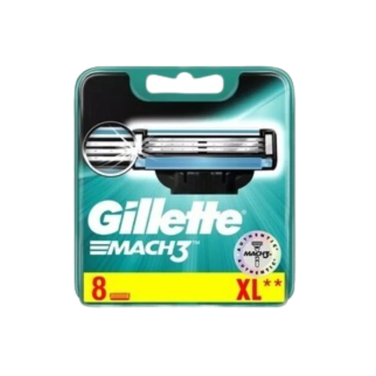 Cabezales de repuesto Gillette Mach3 (4 unidades)