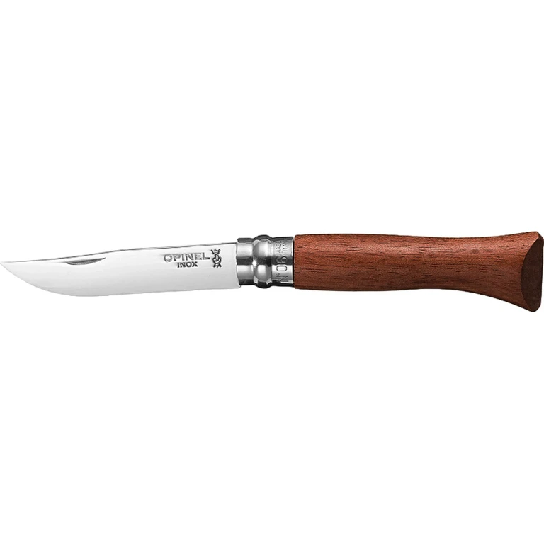 Padouk No.06 Polished Stainless Steel Folding Knife