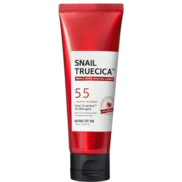 Snail Truecica Miracle Repair Gel Low pH Cleanser 100 ml