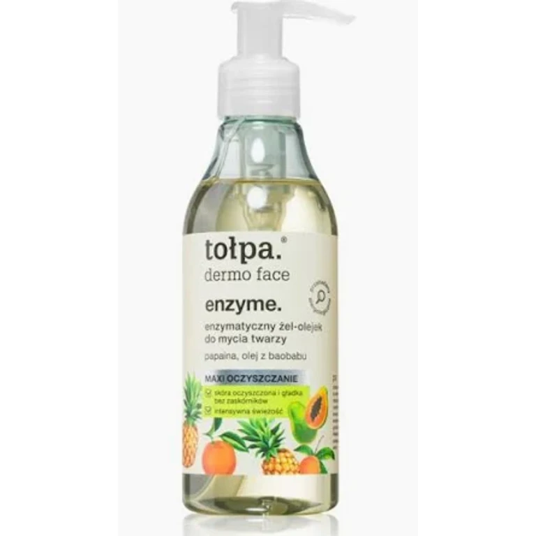 Tołpa Dermo Enzyme gel cleansing oil for the face 195 ml