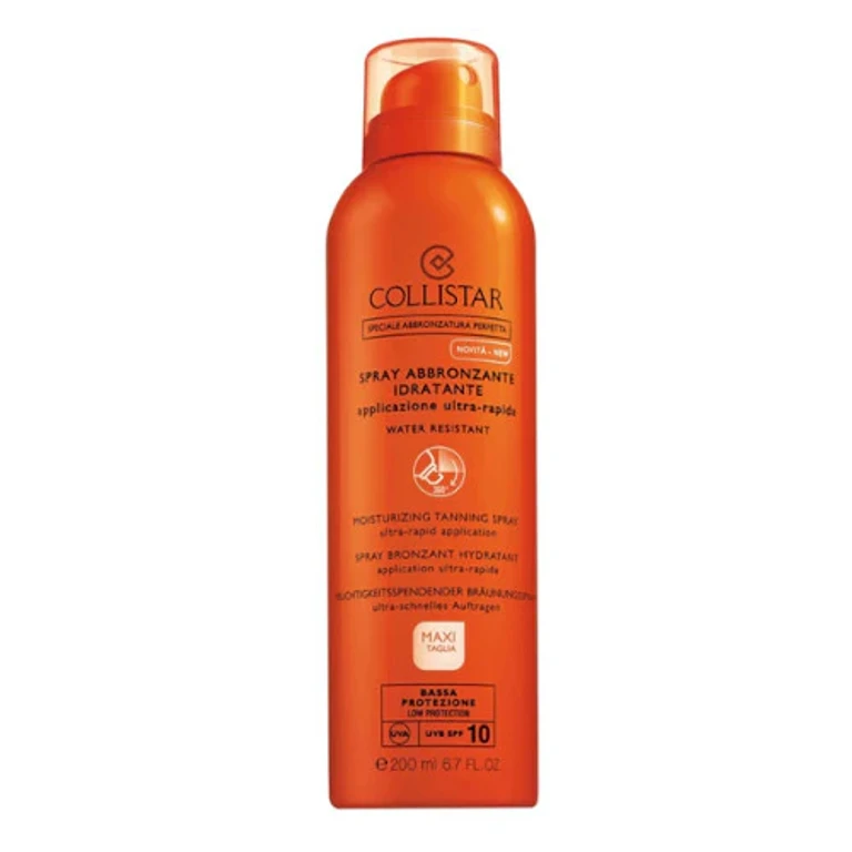 Ultra-Fast Application Hydrating Tanning Spray Low SPF 10 200ml