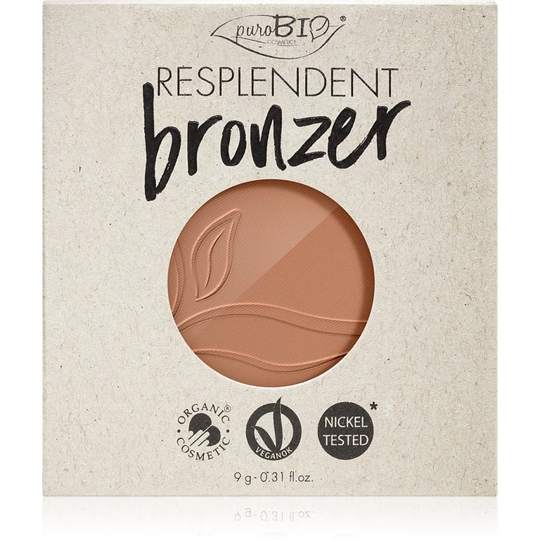 Cosmetics Resplendent bronzer refill color 05 Warm Brown 9 g