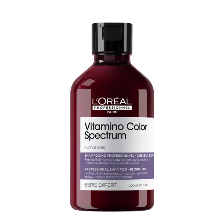 L'Oreal Professionnel Vitamino Color Spectrum Green Shampoo for hair to neutralize yellow tones 300 ml