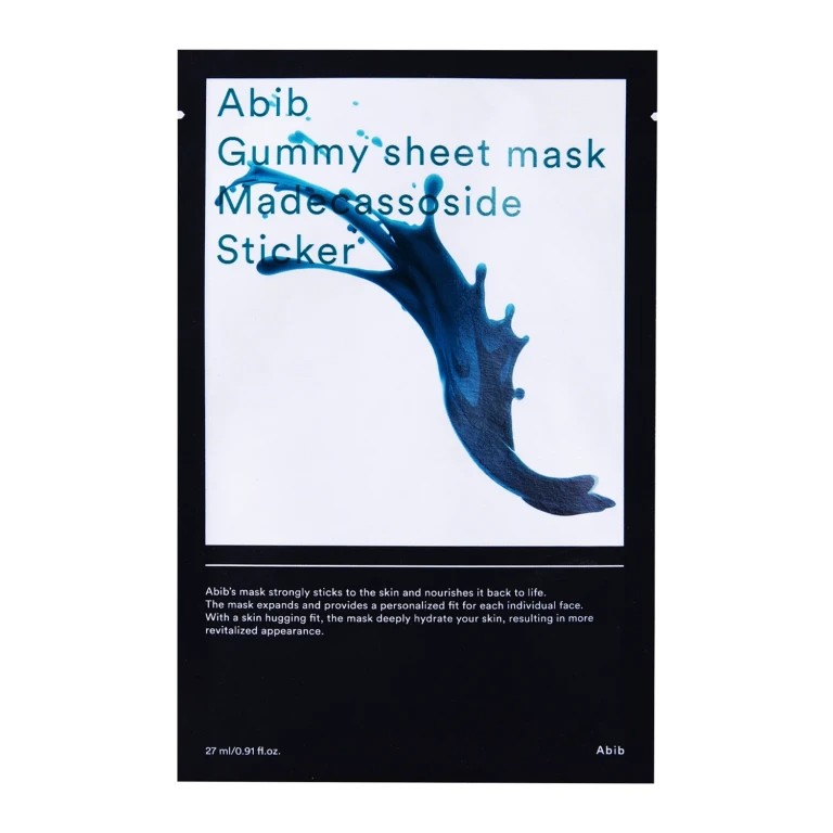 Gummy Madecassoside Sticker Hydrating Sheet Mask 27ml