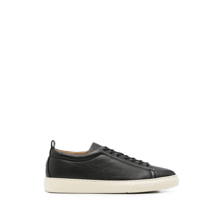 Grainy-leather Sneakers