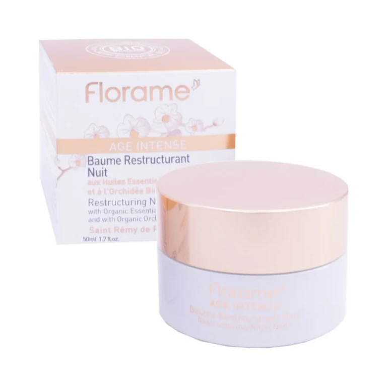 Organic Night Restructuring Balm for Mature Skin of Intense Age 50ml