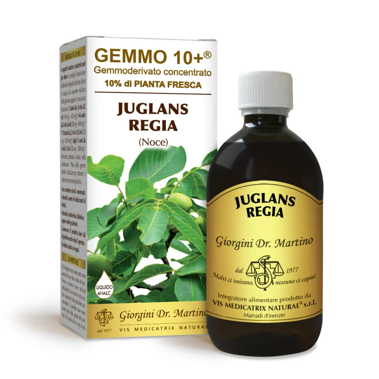 gemmo 10+ walnut 500 ml non-alcoholic liquid