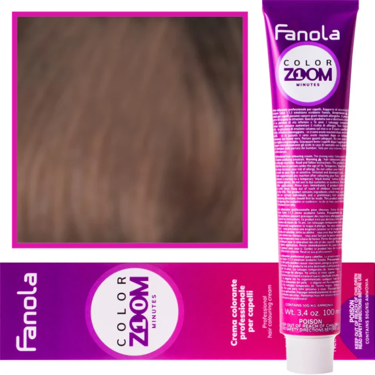 Hair coloring cream Fanola Color Zoom, complete palette 100 ml 7.7 Blonde brown