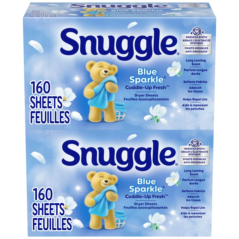 Fabric Softener Dryer Sheets, Blue Sparkle, 320 ct.