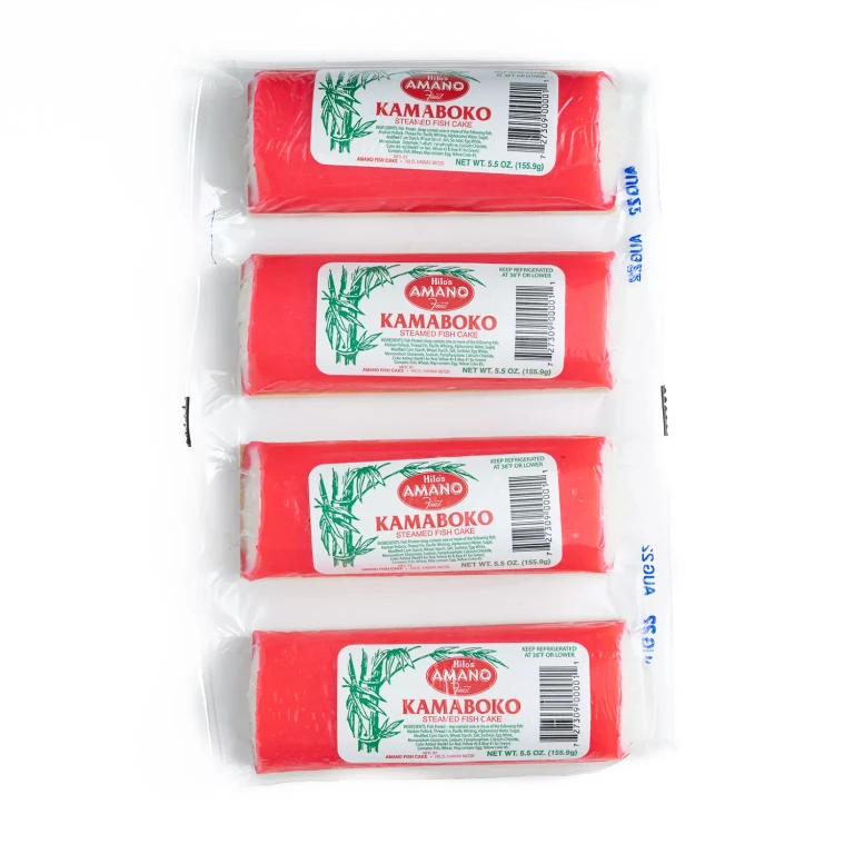 Red Kamaboko Steamed Fish Cake (5.5 oz ea., 4 ct.)