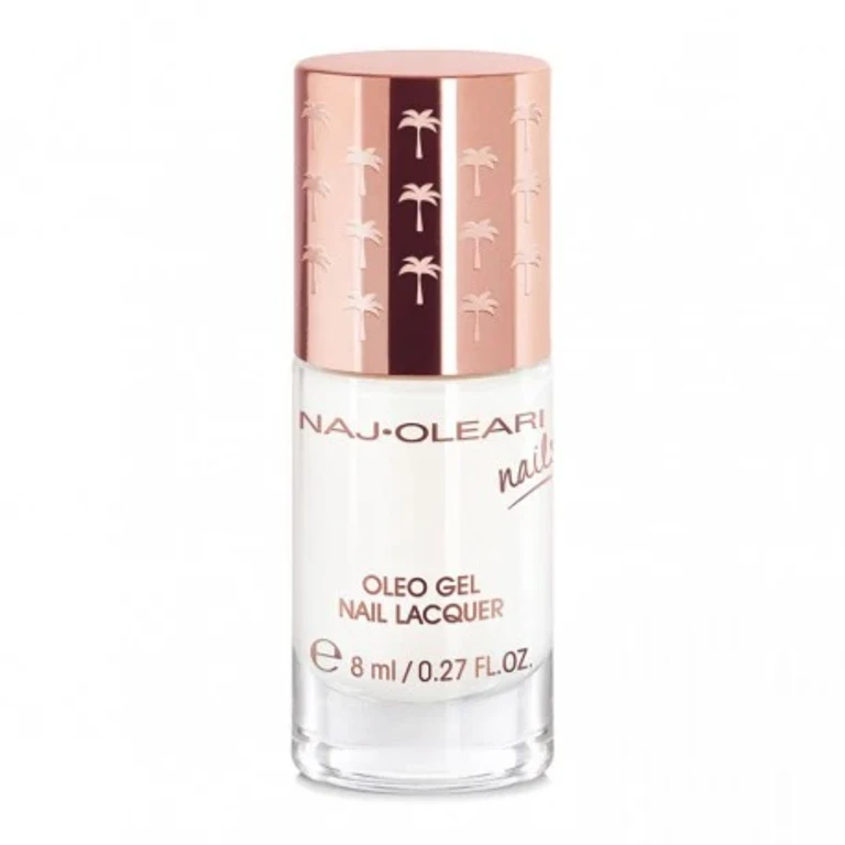 Naj-Oleari Gel Effect Nail Polish 02 Milky White