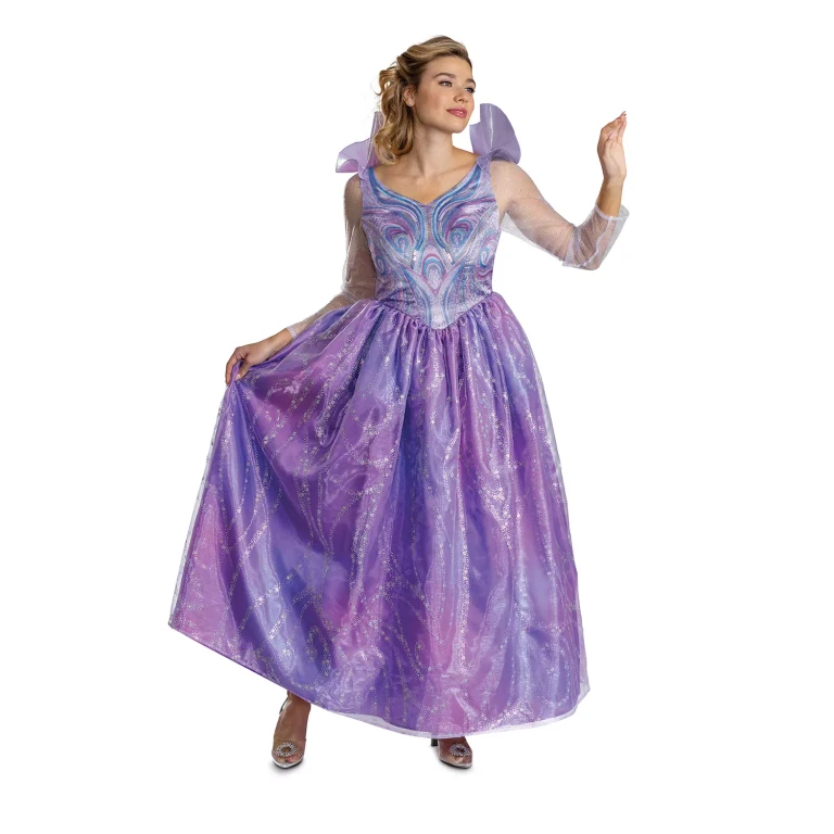 Wicked Glinda for Good Adult Prestige Costume:- L (12-14)