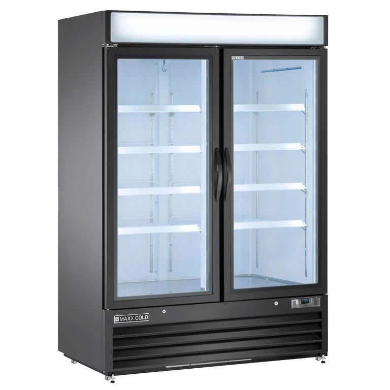 Maxx X-Series Merchandiser Freezer with Glass Door (48 cu. ft.) - Liftgate:- Liftgate