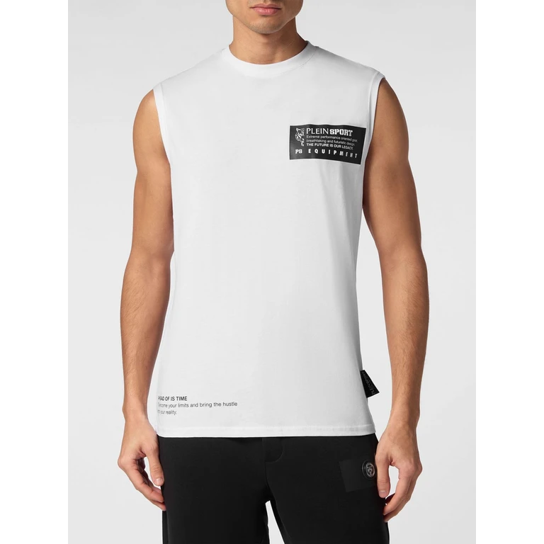 Tank Top Men color White (FADCMTK7567STE003N0102)