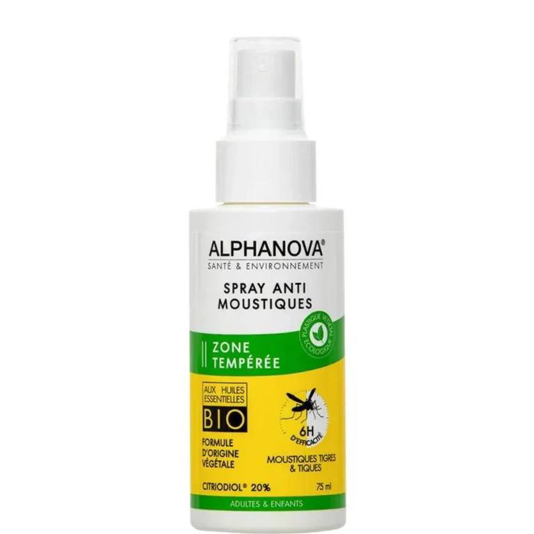 Mosquito repellent spray for temperate areas 75ml