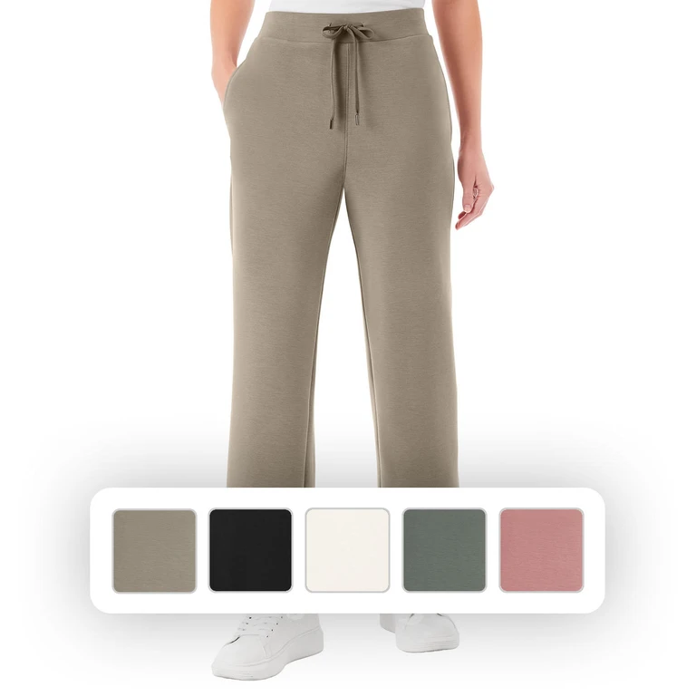 Women's Sandwash Crop Pant Khaki XXL:- Khaki, XXL