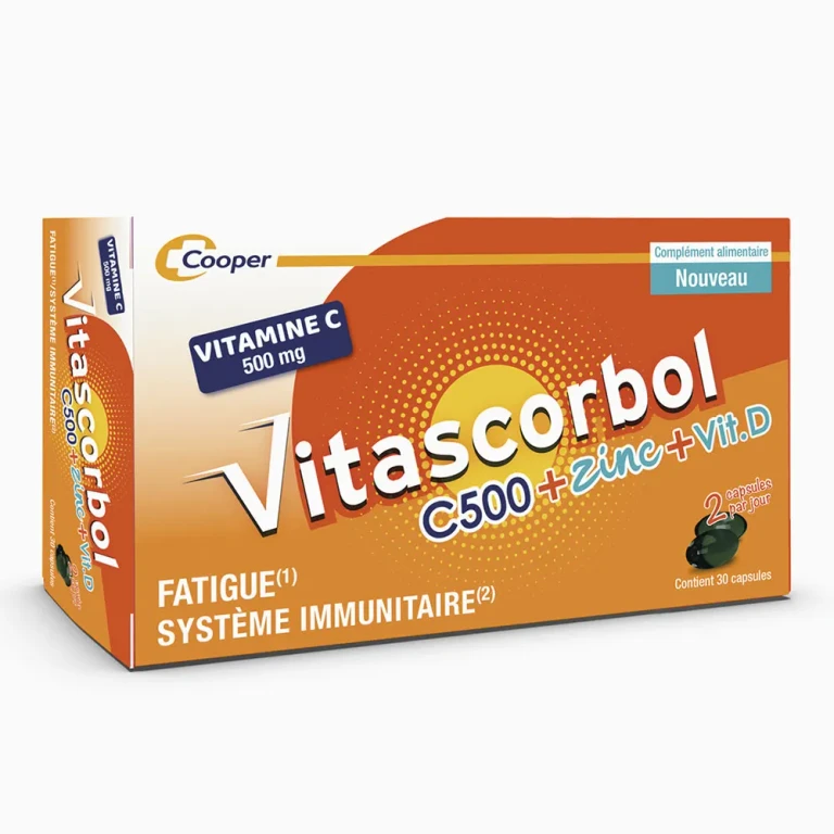 Vitamin C500mg + Zinc + Vitamin D 30 Capsules