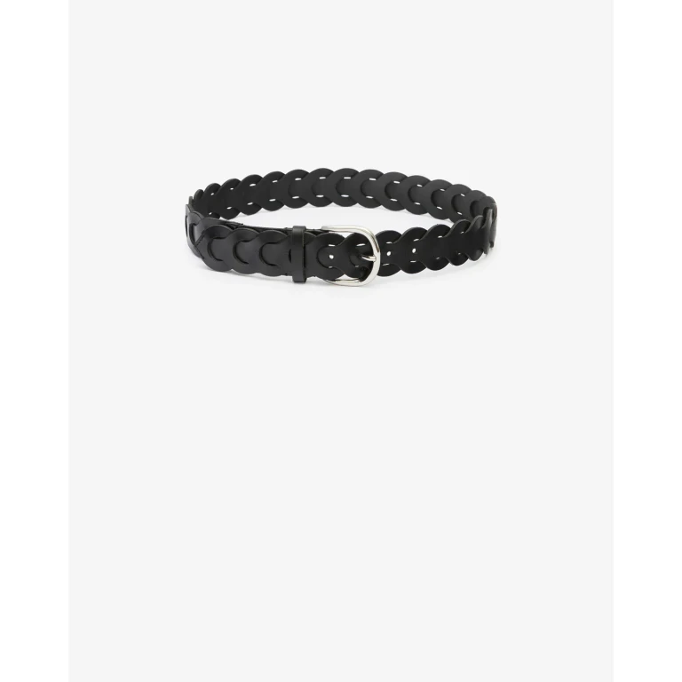 Ceinture Edena - Femme - Noir Et Argenté - Taille75 - Isabel Marant