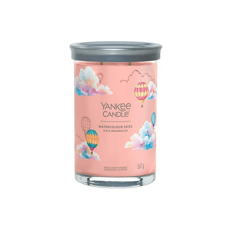 Signature Aromatic Candle Large Tumbler Watercolor Skies 567 G