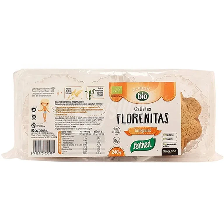 Cookies Santiveri Organic Florenitas 240g