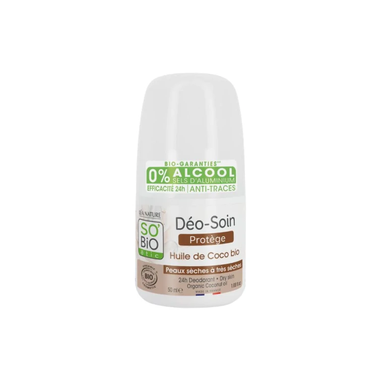 LÉa nature so bio étic Organic Coconut Protective Deodorant, 50 ml