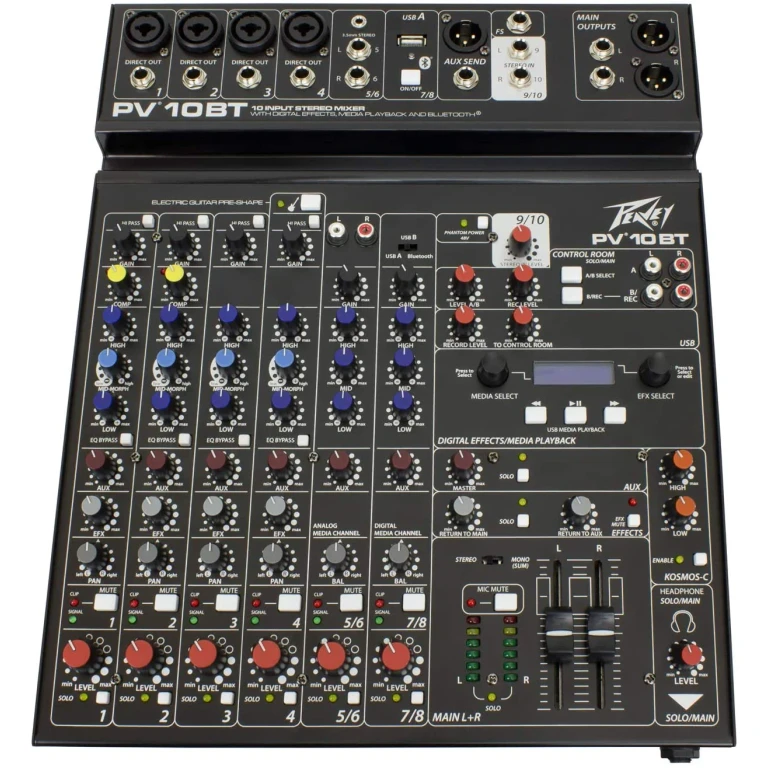 PV 10 BT Mixing Console with Bluetooth