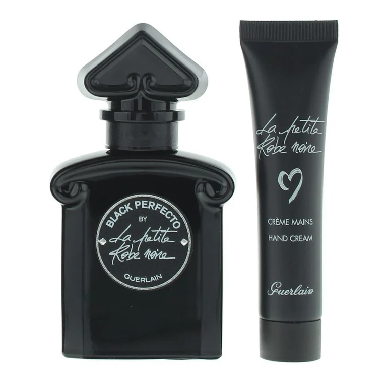 Set Guerlain: Black Perfecto By La Petite Robe Noire Eau De Parfum for women 30 ml + Black Perfecto By La Petite Robe Noire Moisturizing Hand Cream 30