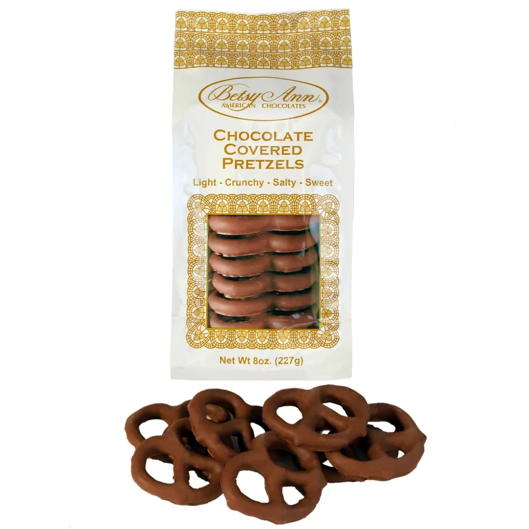 Chocolate Covered Pretzels, 8 oz.