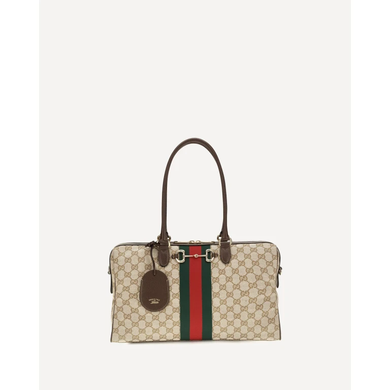 Large Horsebit Web top Handle Bag Female UNI
