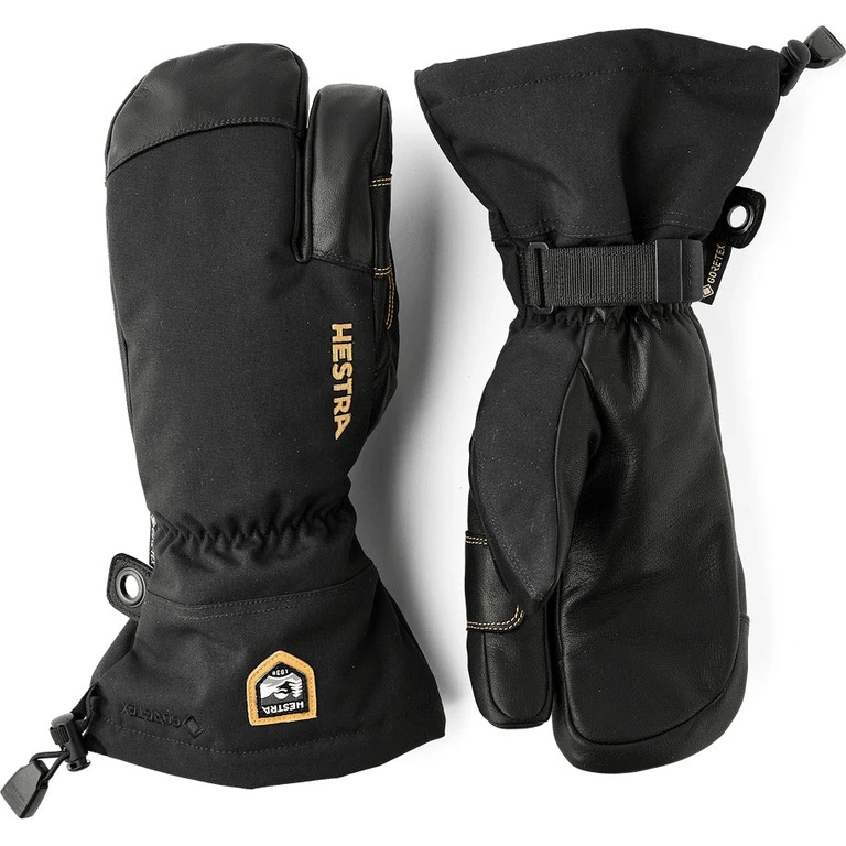 Army Leather Gore-Tex - 3 Finger Gloves