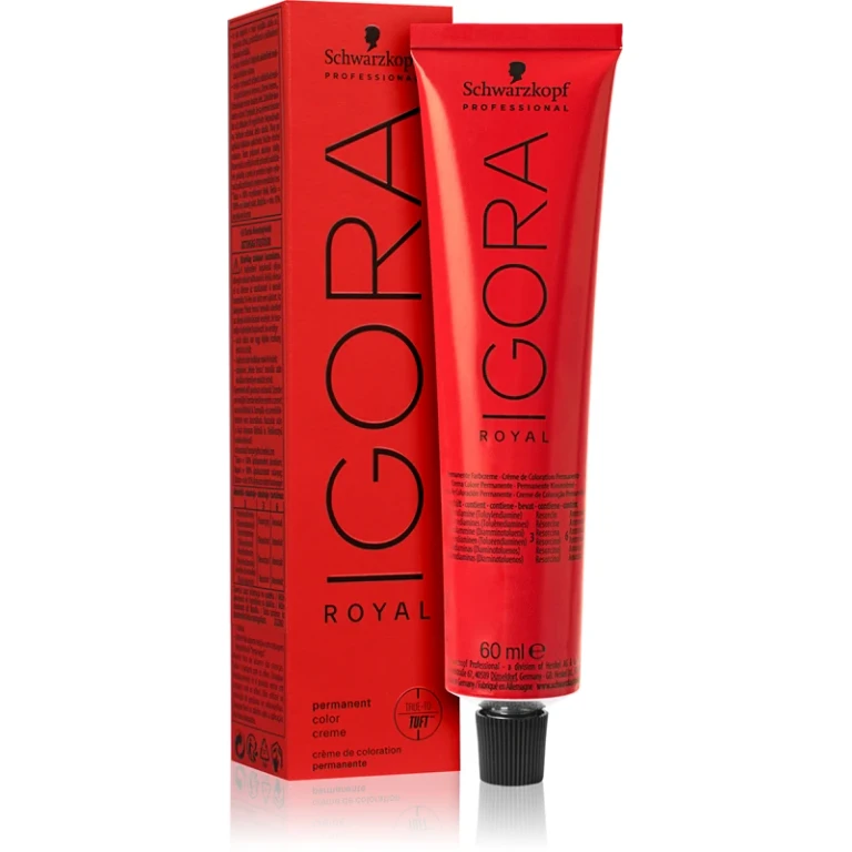 Professional Igora Royal - permanent hair dye with una innovative formula, 60ml 9.5-1 | Pastel ash