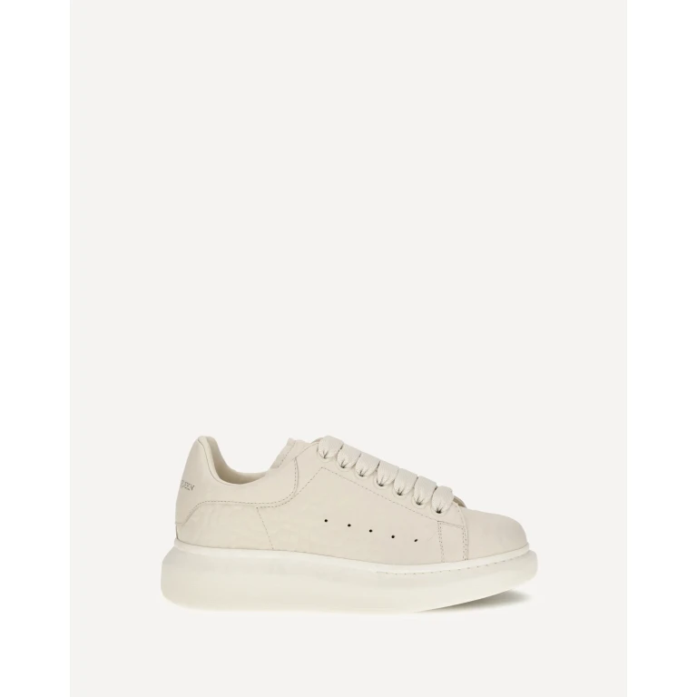 Oversized pebbled leather Sneakers Female 39