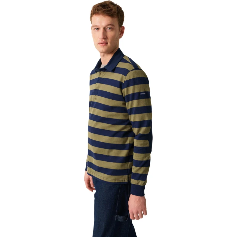 Mathis Striped Polo - Men's