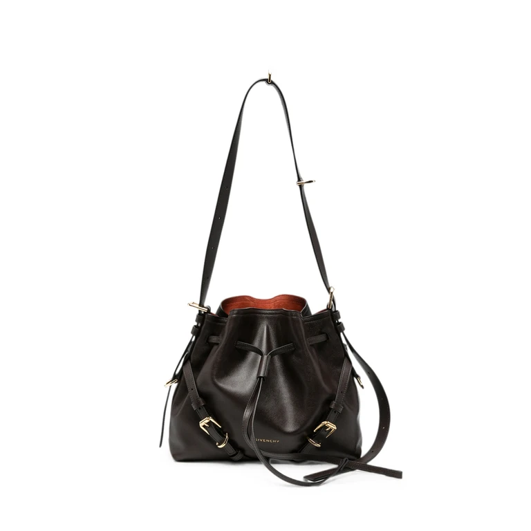 Small Voyou Leather Bucket Bag