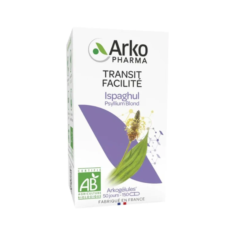 Arkogélules Occasional Constipation Psyllium Blond Ispanghul 150 Capsules