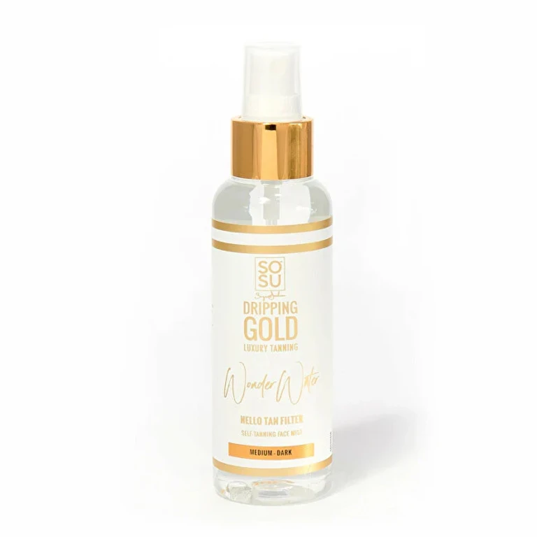 페이스용 셀프 태닝 스프레이 Dripping Gold 원더 워터 미디엄/다크 100ml