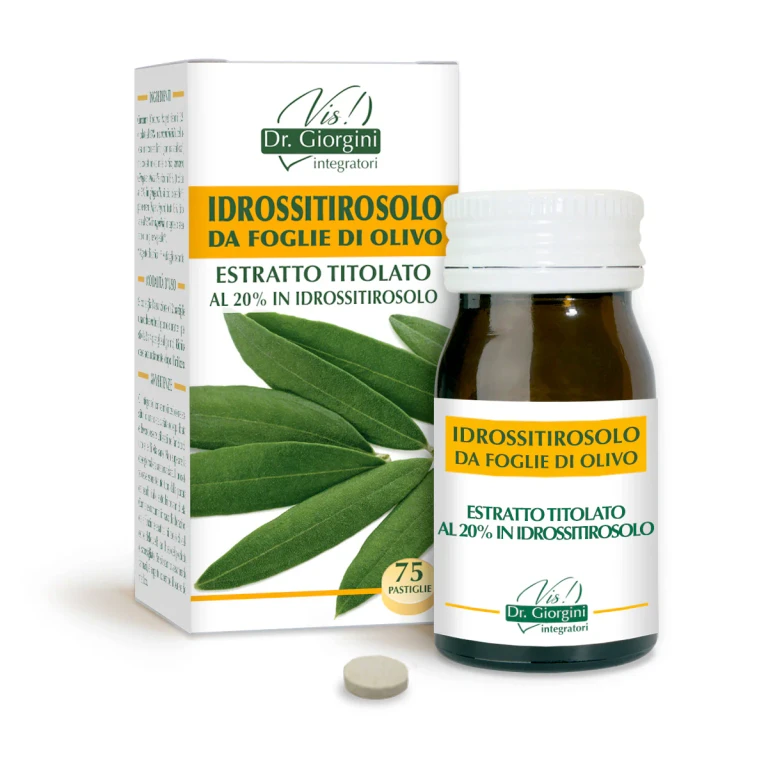 Hydroxytyrosol From Olive Leaves E.Tit.30G-400Mg Tablets
