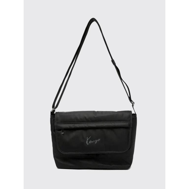 Signature Nylon Crossbody Bag mit besticktem Logo