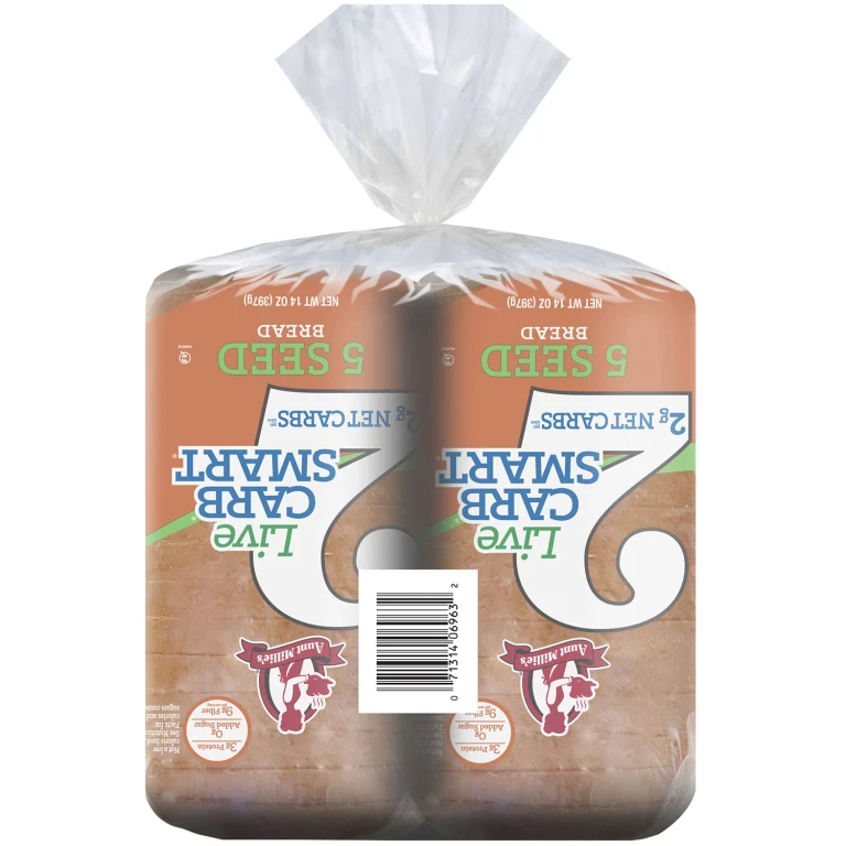 Live Carb Smart 5 Seed Bread 14 oz., 2 pk.