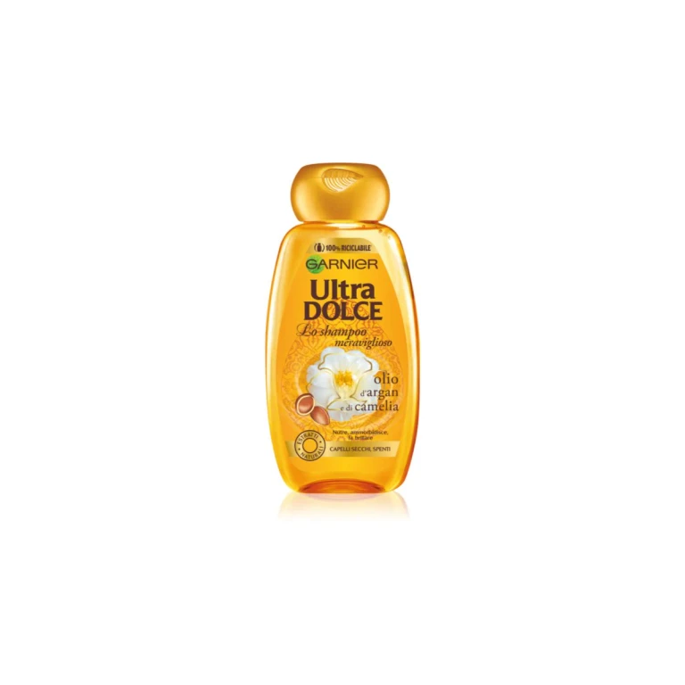 Ultra Dolce Argan Oil And Camellia Shampoo For Dry And Dull Hair 250 Ml