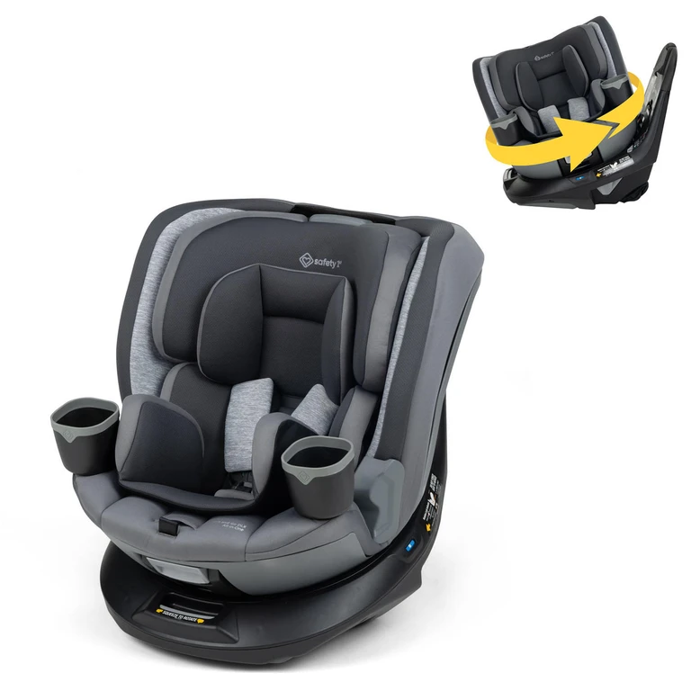 Turn and Go 360° DLX Rotating All-in-One Convertible Car Seat, Sand Bucket :- Sand Bucket