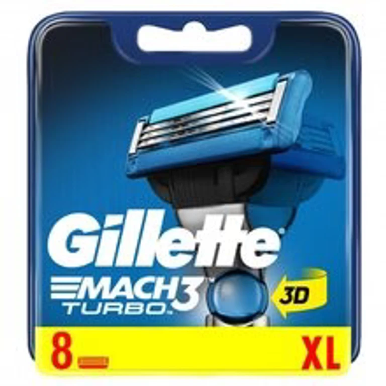 Gillette Mach 3 Turbo 8 heads