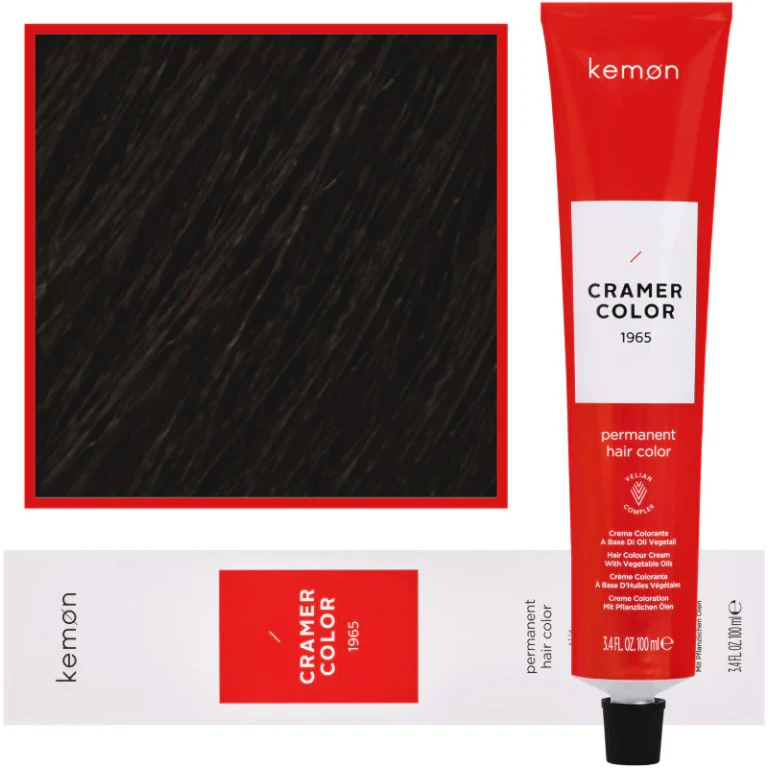 Hair dye Kemon Cramer Color 100ml 5,008 | Super Nordic light brown naturale