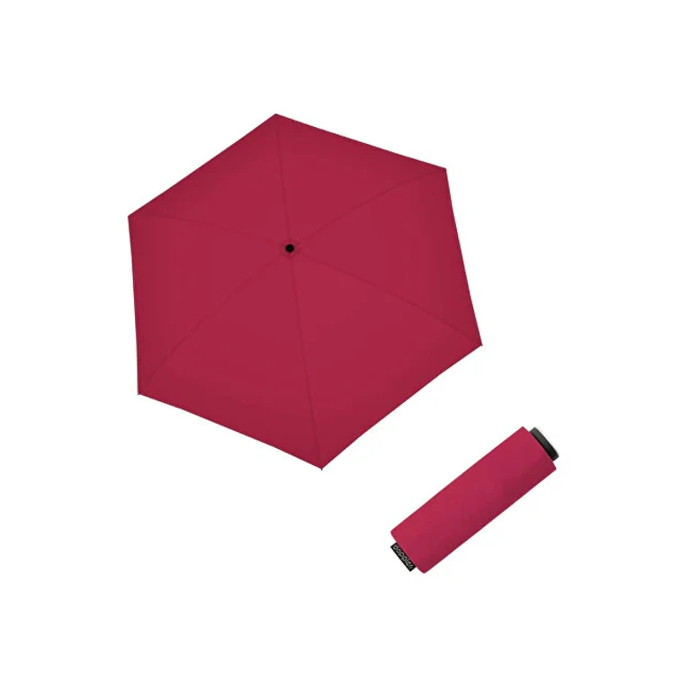 Mini Compact Fiber Folding Umbrella Uni Viva Magenta
