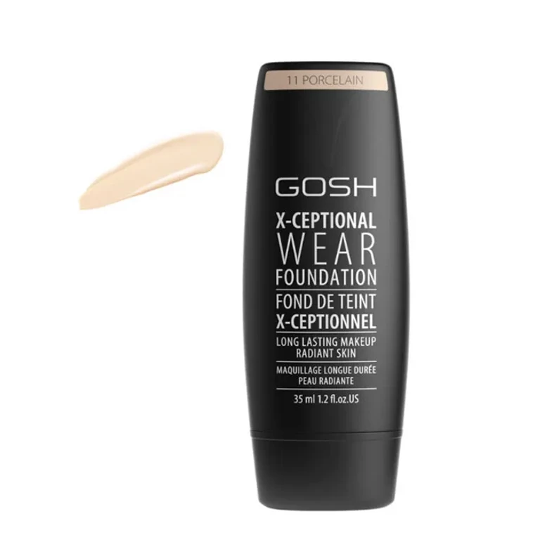 Foundation Gosh X-Ceptional Wear long-lasting, 11 Porcelain, 35 ml
