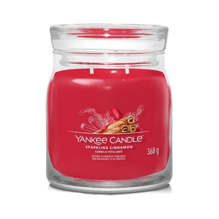 Sparkling Cinnamon Signature candle- 368.0 g