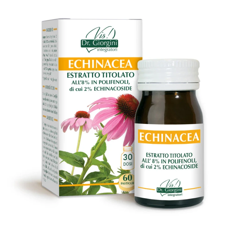echinacea titrated extract 60 tablets of 500 mg - 30 gr