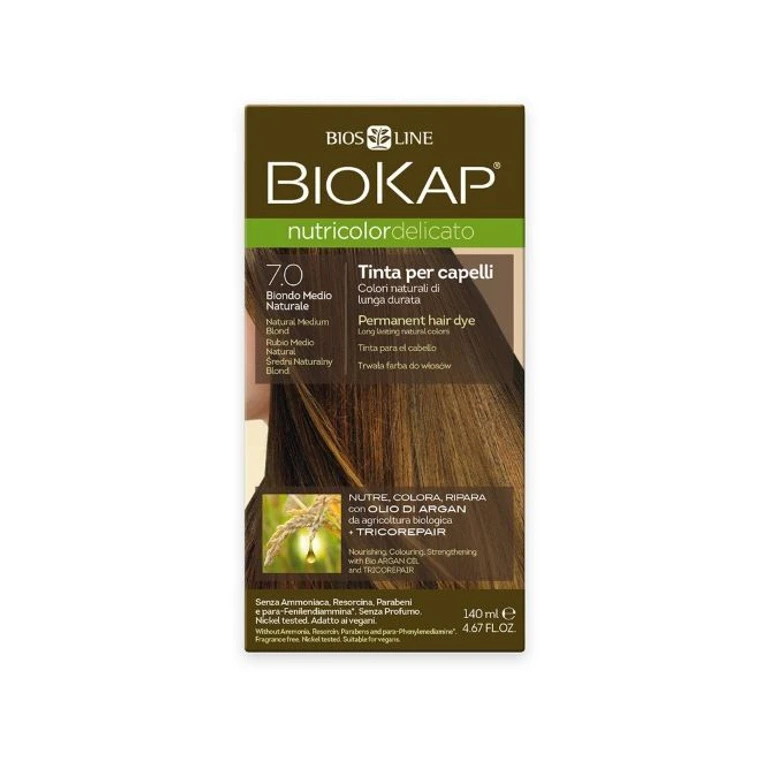 Nutricolor Delicato Tinta per Capelli 7.0 Biondo Naturale Medio